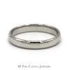 14k White Gold 4mm Polished Wedding Band - Size 11 - Thumbnail 1