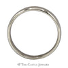 14k White Gold 4mm Polished Wedding Band - Size 11 - Thumbnail 2