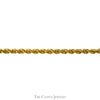14k Yellow Gold 18(1/2) Inch Rope Chain with Barrel Clasp - Thumbnail 2