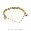 7" Double 2CTTW Diamond Rope Chain with Safety Chain in 14KT Yellow Gold - Thumbnail 3