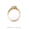 1CTTW Ever US Bypass Designed Engagement Ring in 14KT Yellow Gold - Thumbnail 2