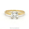 .94ct Round Diamond Solitaire Engagement Ring in 14k Yellow Gold 4 Prong Mounting - Thumbnail 1