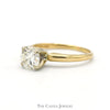 .94ct Round Diamond Solitaire Engagement Ring in 14k Yellow Gold 4 Prong Mounting - Thumbnail 3
