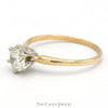 .67ct Round Diamond Solitaire Engagement Ring in 14k Yellow Gold - Thumbnail 3
