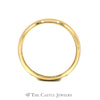 14k Yellow Gold 4mm Polished Wedding Band Size 10 - Thumbnail 2