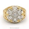 3/4cttw Kentucky Cluster Ring in 14k Yellow Gold - Thumbnail 1