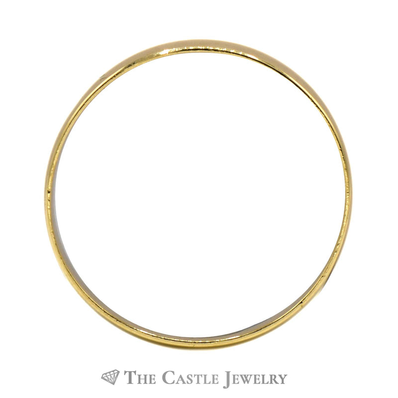10k Yellow Gold 5mm Polished Wedding Band Size 11