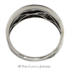Men's Nick Set 7 Round Diamond Band in 10k White Gold - Thumbnail 2