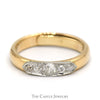 1/2cttw Old European Cut Diamond Band in 18k Yellow Gold - Thumbnail 1
