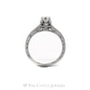 Neil Lane Diamond Solitaire with Diamond Accents Bridal Ring in 14KT White Gold - Thumbnail 2