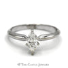 .40ct Marquise Cut Diamond Solitaire Engagement Ring in 14k White Gold - Thumbnail 1