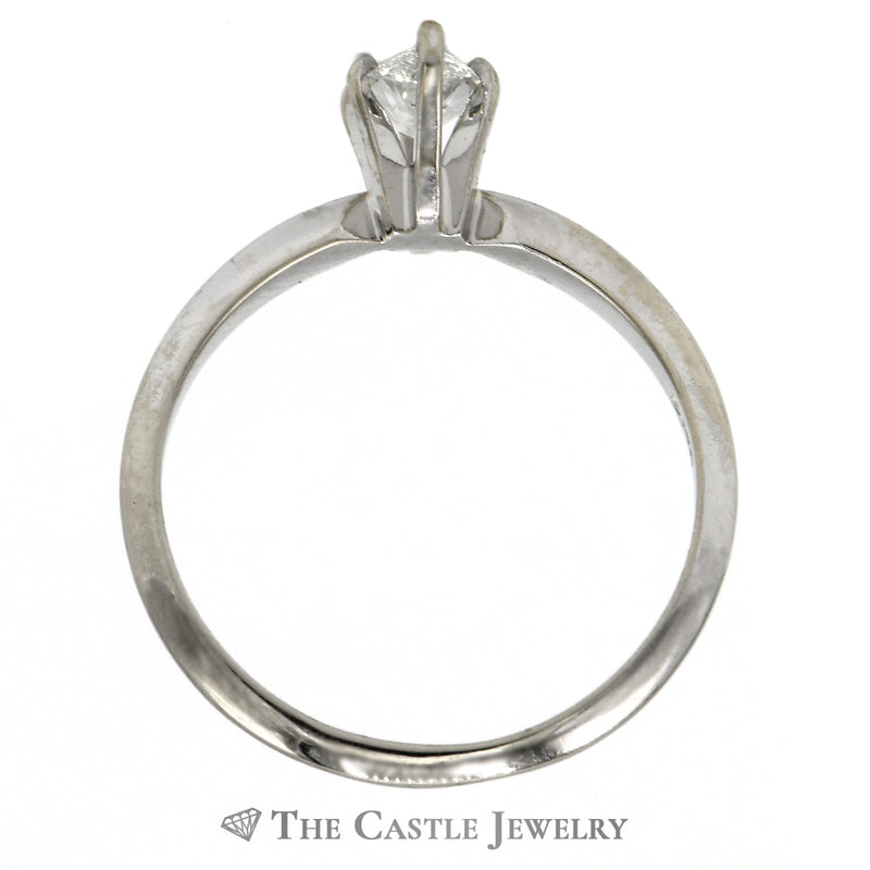 .40ct Marquise Cut Diamond Solitaire Engagement Ring in 14k White Gold