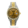 Rolex Datejust 126333 Quickset Diamond Bezel and Roman Numeral Dial in 18k Yellow Gold and Stainless Steel - Thumbnail 1