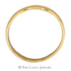 14k Yellow Gold 2.75mm Polished Wedding Band - Size 9 - Thumbnail 2