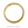 10k Yellow Gold Polished Wedding Band Size 10.25 - Thumbnail 2