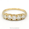 1cttw 5 Round Diamond Band in 14k Yellow Gold - Thumbnail 1