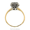 3/4cttw Diamond Cluster Ring in 14k Yellow Gold - Thumbnail 2