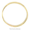 Men's 14K Yellow Gold Etched Curves Designed Band - Size 13.5 - Thumbnail 2