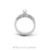 1.5cttw Round Diamond Soldered 3 Piece Bridal in 10k White Gold - Thumbnail 2