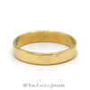 14k Yellow Gold 4mm Polished Wedding Band - Size 8.5 - Thumbnail 1