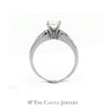 2cttw Princess Cut Diamond Bridal Set in 14kt White Gold - Thumbnail 2