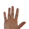 Diamond Wedding Band w/ .38cttw Channel Set Round & Princess Cut Diamonds in 14k - Thumbnail 4