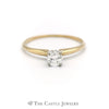 SI1 I .50ct Round Brilliant Cut Diamond Solitaire Engagement Ring - Thumbnail 1