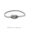 2cttw Round Brilliant Cut Diamond Tennis Bracelet in 10k White Gold - Thumbnail 2