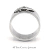 Mystic Shrine Masonic Ring 9.5mm in 14K White Gold - Thumbnail 2