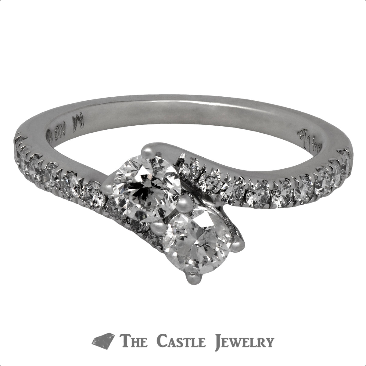 Ever Us Engagement Ring in 14K White Gold