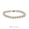 Pearl Bracelet Featuring 6.5-7mm Pearls 7 Inches w/ 14K Yellow Gold Clasp - Thumbnail 3