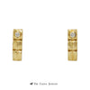 Escada Heart Drop Design Diamond Earrings with .30cttw Round Diamond - Thumbnail 1
