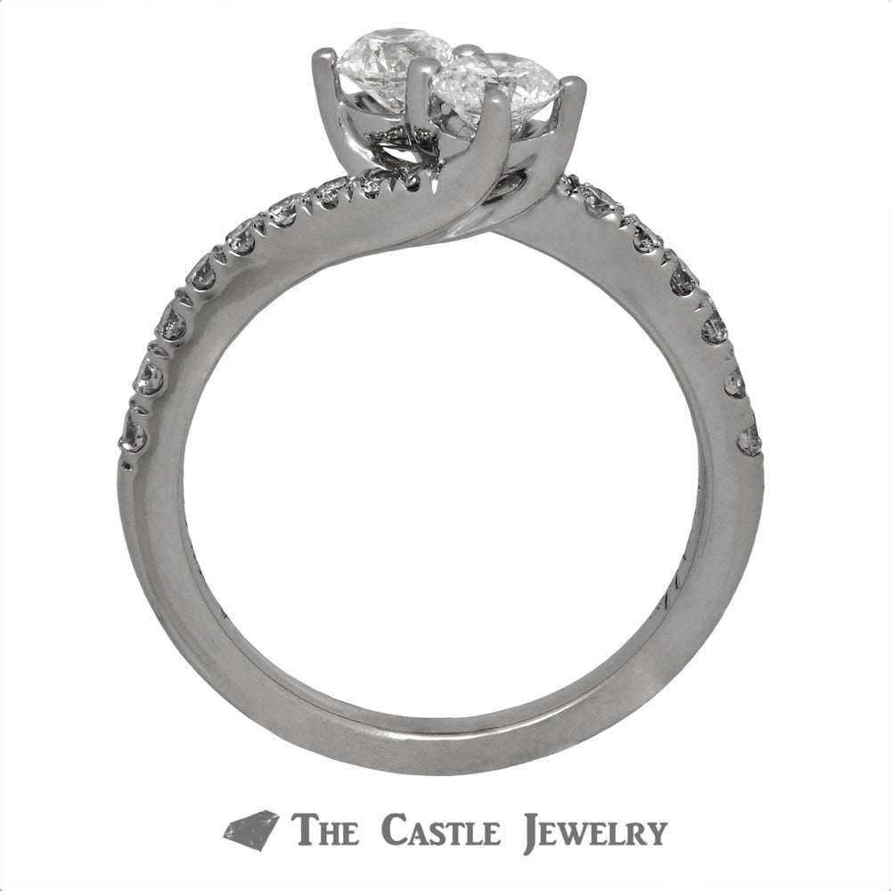 Ever Us Engagement Ring in 14K White Gold