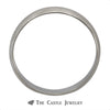 14k White Gold 4mm Polished Wedding Band - Thumbnail 2