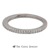 Ritani Diamond Wedding Band Crafted in 18K White Gold - Thumbnail 3