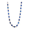 University of Kentucky Wildcats Blue Agate and White Pearl 18″ Necklace - Thumbnail 1