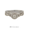 Round Diamond Bridal Set .65cttw 14K White Gold - Thumbnail 1