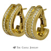 Tiffany & Co. Atlas Hoops/Modifiable Clip-on Earrings with Roman Numerals - Thumbnail 2
