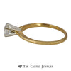 Round Diamond Engagement Ring .50ct SI1/SI2 H 14K Yellow Gold - Thumbnail 3